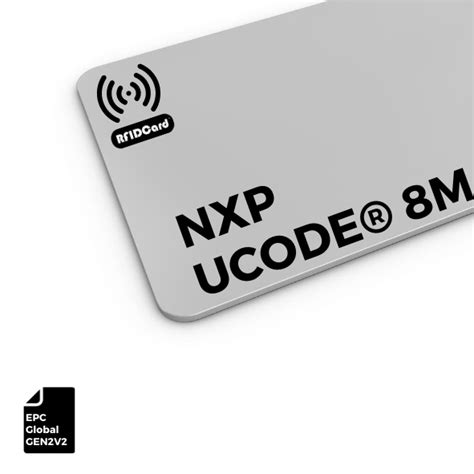 nxp rfid tag design|ucode8.